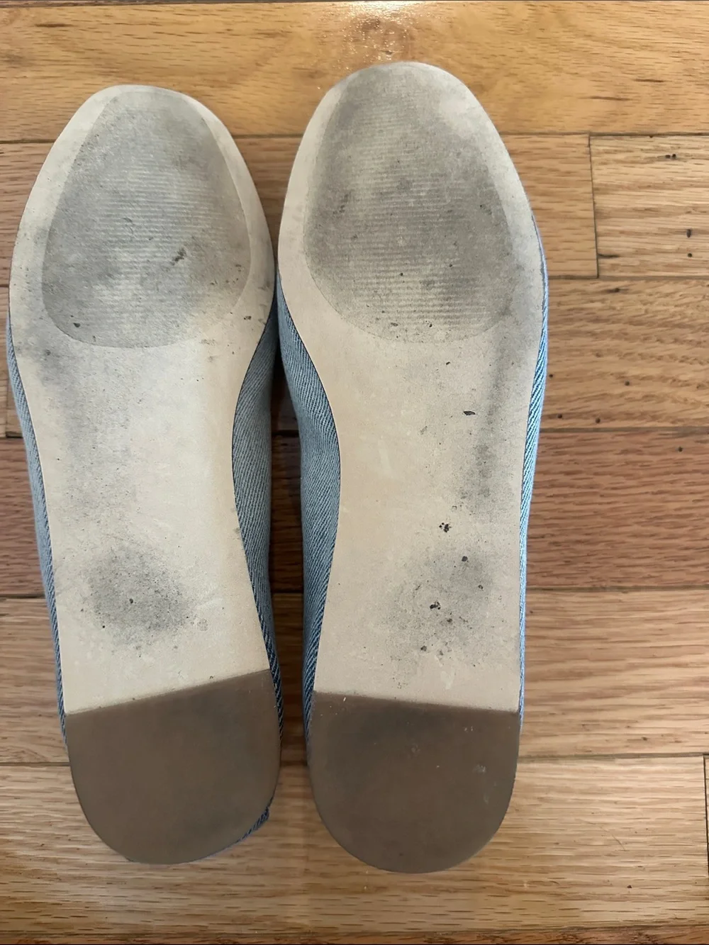 Steve Madden Light Denim Blue Slip-On Flats